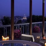 A Roman Room with a View at Rome Cavalieri